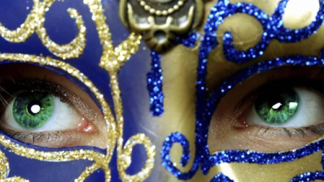 Un'elegante maschera di Carnevale