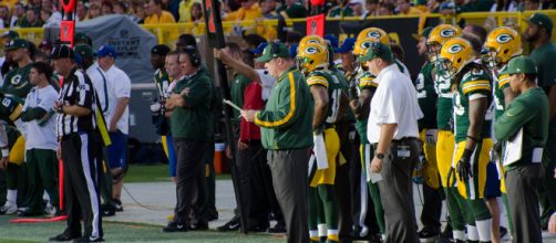 Green Bay Packers Photo credit: Green Bay PAckers/ Wikimedia Commons