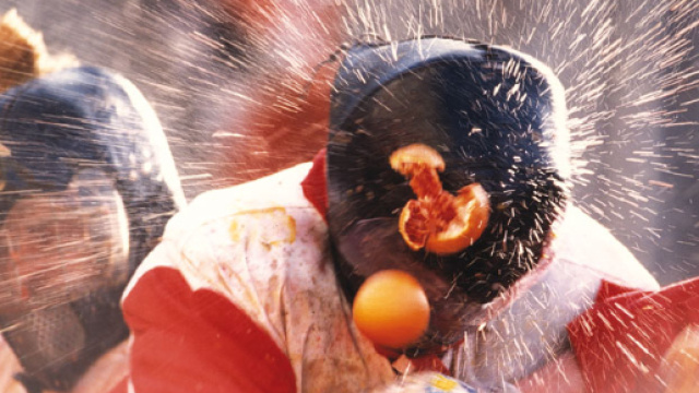 La Battaglia delle Arance dello Storico Carnevale di Ivrea.