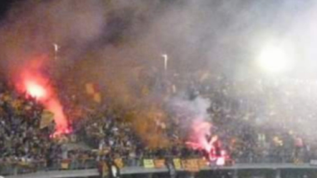 Tanti spettatori per Lecce- Catania.