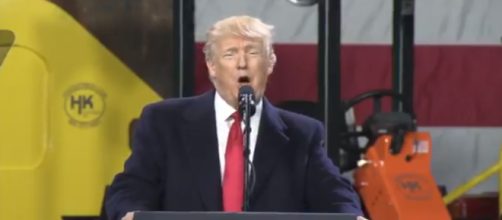 Donald Trump rally, via Twitter