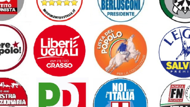 Ecco le liste che potrebbero partecipare alle elezioni politiche del 4 marzo