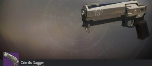 An Iron Banner-themed hand cannon - YouTube/xHOUNDISHx