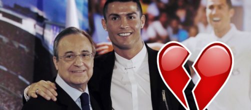 Cristiano Ronaldo y Florentino Perez juntos