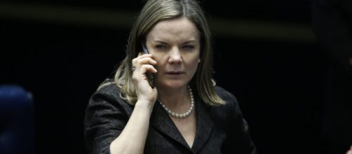 Presidente do PT, Gleisi Hoffmann, tentou se explicar sobre frase infeliz