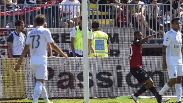 Cagliari Milan, immagini di repertorio