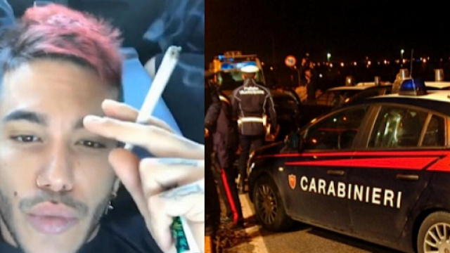 Rise e inseguimenti durante l'ultimo in store di Sfera Ebbasta