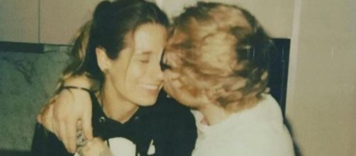 Ed Sheeran announces engagement to his high school sweetheart. [Image via Ed Sheeran/Instagram]