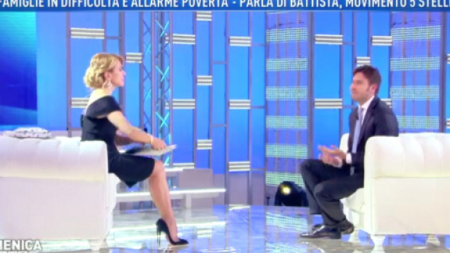 Di Battista dalla D'Urso: ecco cosa ha detto