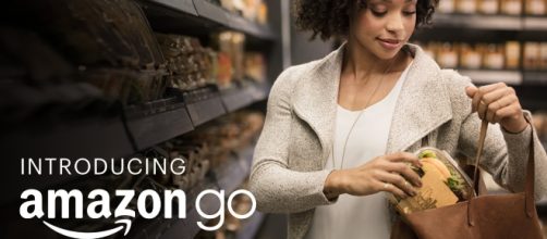 Amazon has just opened the doors of its no-checkout grocery store to the public. Photo By: Amazon/YouTube Capture