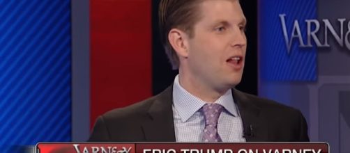 Eric Trump in action. - [Fox Business / YouTube screencap]