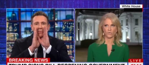 Kellyanne Conway on CNN, via YouTube