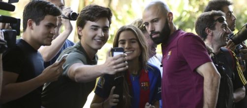 Salida inminente de Javier Macherano del Club Barcelona