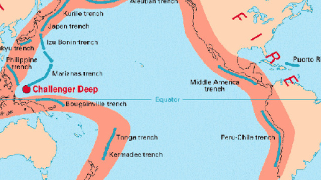 La Cintura o Anello di fuoco del Pacifico