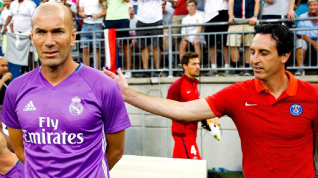 Madrid - Zidane flatte Emery et le PSG avant le choc - madeinfoot.com