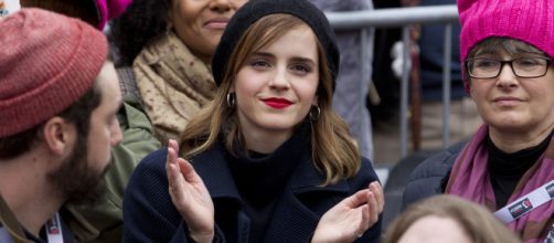 Emma Watson en la Marcha de las Mujeres en Washington