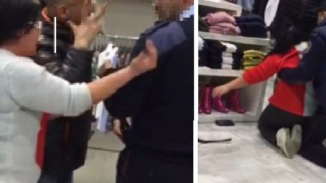 La pelliccetta scambiata - rissa al centro commerciale "La Reggia Designer Outlet" di Marcianise