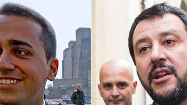 Luigi Di Maio e matteo Salvini (Il sole 24 ore)