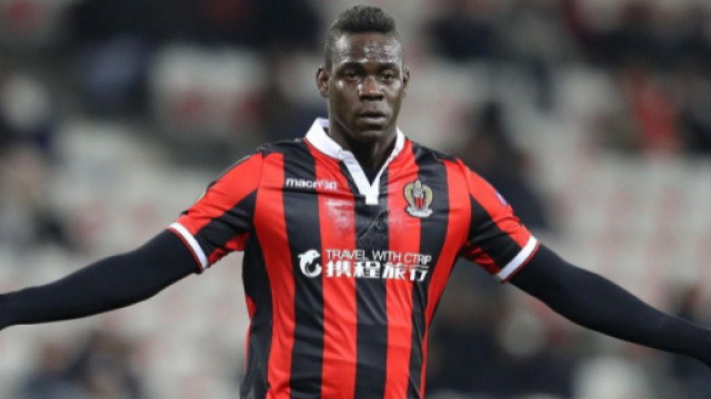 Mario Balotelli, centravanti del Nizza dall'estate 2016