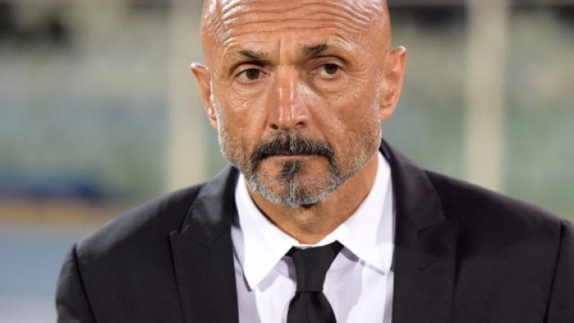 Spalletti deluso lascia lo stadio
