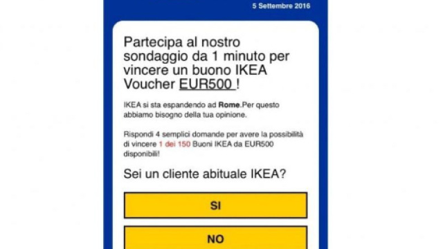 WhatsApp, l'ennesima truffa riguarda Ikea. Ecco di cosa si tratta