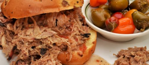 A pulled pork sandwich an environmental disaster [image courtesy jeffreyw flickr]