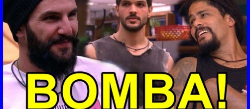 Segundo ex-BBB um dos homens &eacute; transexual