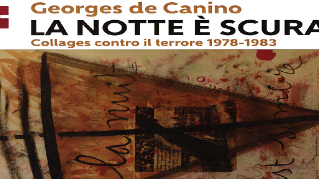 Il manifesto della Mostra di Georges de Canino in corso alla Casa della Memoria di Roma