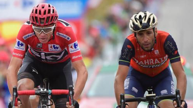 Vincenzo Nibali e Chris Froome