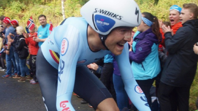 Laurens De Plus impegnato ai Mondiali di Bergen