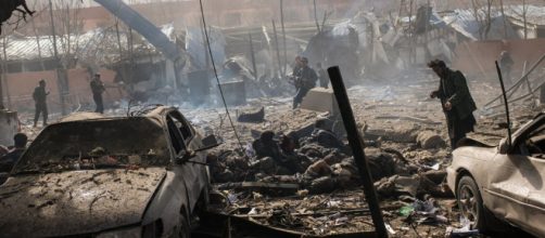 Kabul Terrorist Attack. - [Image @NYTimes/Twitter]