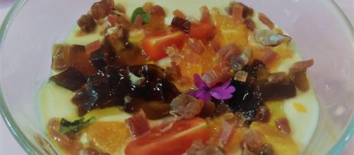 Mazamorra, plato t&iacute;pico cordob&eacute;s.