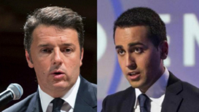 Matteo Renzi e Luigi Di Maio: non c'&egrave; pace per PD e M5S