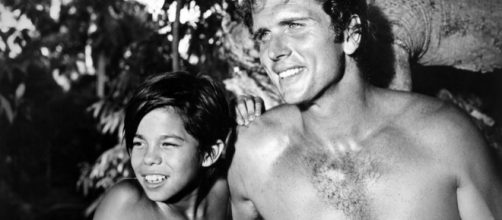 Manuel Padilha Jr. e Ron Ely na s&eacute;rie Tarzan