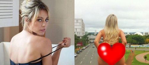 Paolla Oliveira de biqu&iacute;ni &eacute; elogiada por Vittar: abund&acirc;ncia