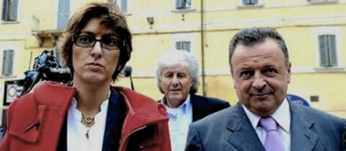 Attorneys Guilia Bongiorno and Luca Maori representing Raffaele Sollecito with permission of TJMK - truejustice.org