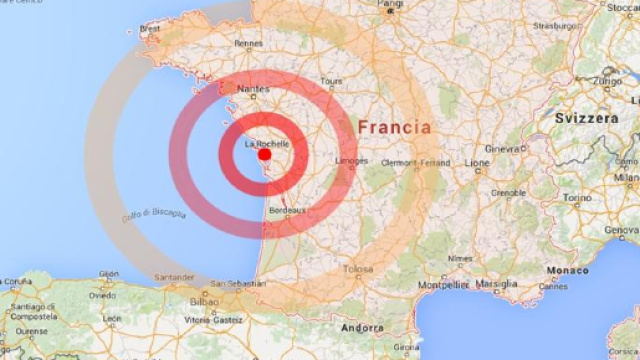 Forte e insolito terremoto in Francia: paura in grandi citt&agrave; [DATI] - inmeteo.net