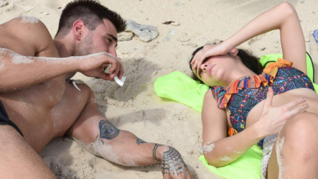 Francesco Monte e Paola Di Benedetto (da tgcom24)