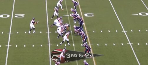 The Patriots' defense has not impressed in the 2017 NFL season. - [NFL / YouTube screencap]