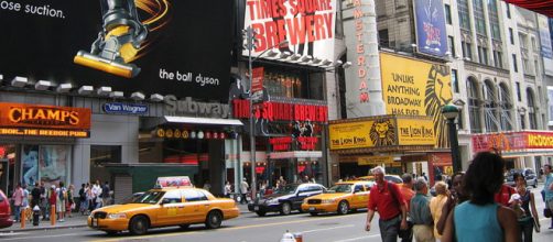 Times Square in New York City (Image Credit: click-see, Wikimedia Commons)