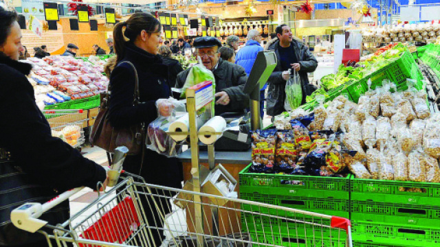 Pagamento sacchetti frutta e verdura