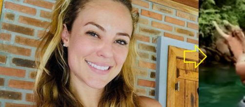 Paolla Oliveira mostra biqu&iacute;ni fio dental no limite e anima f&atilde;s