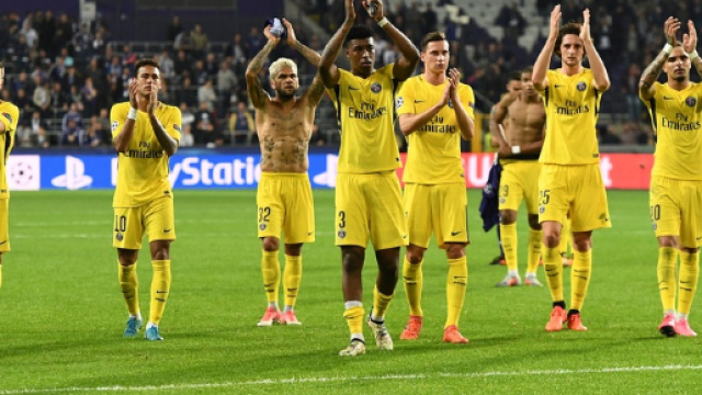Anderlecht-PSG : les Parisiens d&eacute;roulent avant l'OM - rtl.fr
