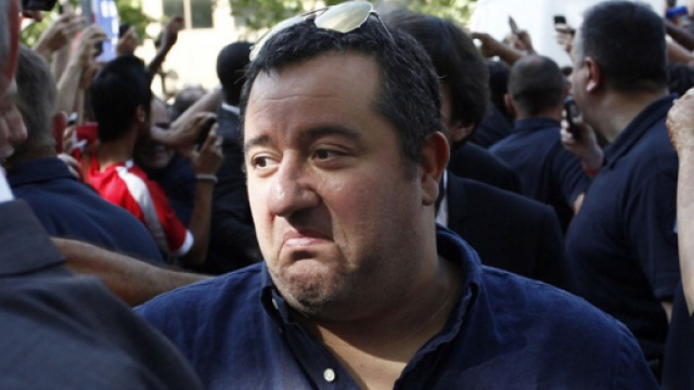 Mino Raiola ai microfoni per intervista