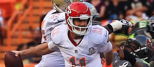 Alex Smith is traded to the Redskins. - [Photo Credit: Matthew Bragg on Wikimedia Commons]