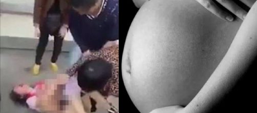 Ela apanhou da mulher e de quatro amigas