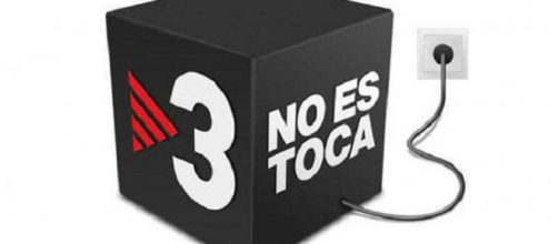 Imagen de defensa de TV3 ante quienes la atacan. 'TV3 no se toca', dice bien claro