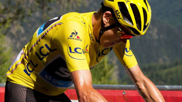 Chris Froome, capitano del Team Sky