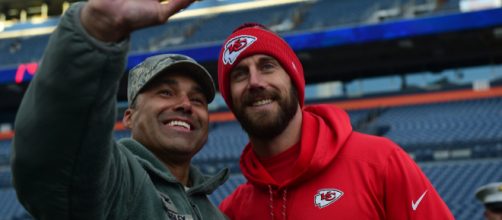 After the Chiefs lost to the Titans in the playoffs, Alex Smith's future is at risk. - Gabrielle Spradling via Buckley Air Force Base