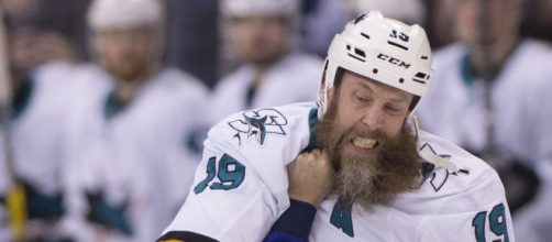 Joe Thorton and Nazem Kadri. Image Credit: Frank Gunn/Twitter.